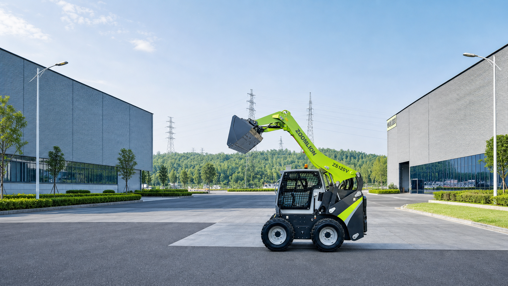 Мини-погрузчик ZOOMLION ZS120V